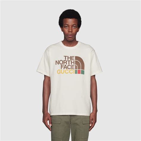 camiseta the north face gucci